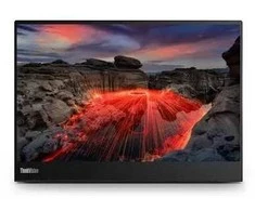Lenovo monitorius „ThinkVision“ 14.0 colių M14t 2 kartos lietimui jautrus ekranas, 16:9 formato, IPS ekranas, 2240 x 1400, pakeliamas USB šakotuvas, DP