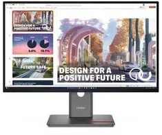 Monitorius Lenovo „ThinkVision P27QD-40“ LED ekranas, 68,6 cm (27 colių), 2560 x 1440 pikselių, plataus formato, „Quad HD“ (juodas),