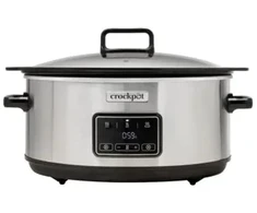 Lėtas virimo puodas Crock-Pot CSC112X 6,5 l (sidabrinis)