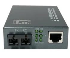 Digital Data Communications LevelOne Media Konverter RJ45->SC GE SM PoE 30W 1310nm 20km