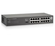 Šakotuvas Level One LevelOne Switch 16xGE +4-Mode Dip 19" 1Gbps