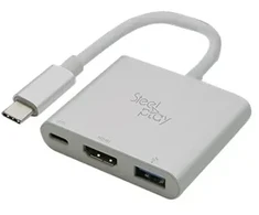 Steelplay – Mini dokas – USB-C / HDMI adapteris („Switch“ / „Mac“)