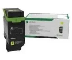 Lexmark CS632, CX635 Yel Rtn 11,7K kasetė | Lexmark 75M2XY0 | Lexmark – itin didelės našumo – geltona – originali – dažų kasetė – LCCP, LRP | Unison Toneris | Geltona