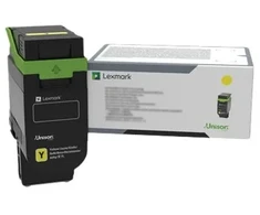 Toneris Lexmark – geltonas – originalus – dėžutė – tonerio kasetė LCCP