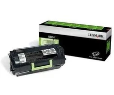 Lexmark RET.PROGR.TONER CARTR.Juodas/522H Juodas 25K PGS F MS810