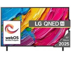 Televizorius LG QNED 50QNED80A3A 127 cm (50 colių) 4K Ultra HD Smart TV Wi-Fi Juodas