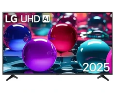 LG UHD AI 43UA73003LA 109,2 cm 43 colių 4K Ultra HD išmanusis televizorius su „Wi-Fi“ juodas