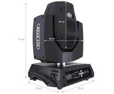 LIGHT4ME 7R BEAM 230W judantis galvos apšvietimas
