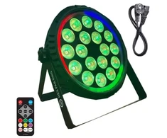 LIGHT4ME HEX PAR RING scenos prožektorius su ašies efektu