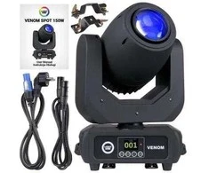 LIGHT4ME VENOM SPOT 150W judančios galvos LED apšvietimas