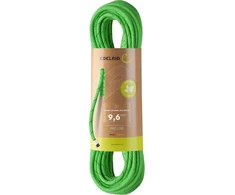 EDELRID TOMMY CALDWELL ECO DRY DT 9,6 mm 80 m laipiojimo virvė – NEONINĖ ŽALIA