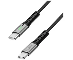 LogiLink USB-C 480 Mb/s, 100 W 1,0 m pintas juodas