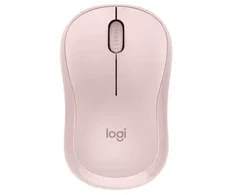 LOGITECH M240 tylioji pelė dešiniarankiams ir kairiarankiams optinė 3 mygtukų belaidė Bluetooth rausva
