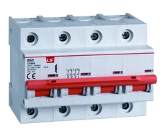EnerGenie Lsis BKH 4P D125A Grandinės pertraukiklis 1,5 modulių 4P D 125A 10KA BKH 4P D125A 06110368R0