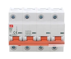 LSiS Grandinės pertraukiklis 1,5 modulių 4P D 80A 10KA BKH 4P D80A 06110366R0