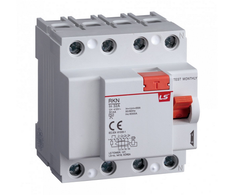 Schneider Electric Lsis RKN4P 25A 100MAA Liekamosios srovės grandinės pertraukiklis 4P 25A 0,1A tipas A RKN4P 25A 100MAA 06220457R0