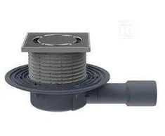 Trapas HL90Pr su NP grot., 123 x 123 x 57 mm, DN50/40, horizontalus