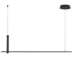 „Domoletti“ pakabinamas šviestuvas, 20 W, juodas, 1200 lm, LED