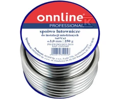 Onnline SOFT SOLDER SN97CU3 3.0MM 250G ONLINE