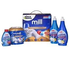 Madonis Mill indaplovė detergent set.