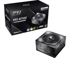 Maitinimo šaltinis Asrock PRO-M750G 750W 80 PLUS Gold