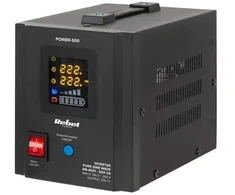 Avarinis maitinimo šaltinis Rebel POWER-500 – keitiklis su gryna sinusine banga ir 12V 230V 500VA/300W įkrovimo funkcija