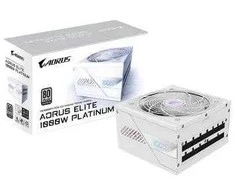 Maitinimo šaltinis Gigabyte Aorus Elite Platinum ATX 3.1 1000W Baltas