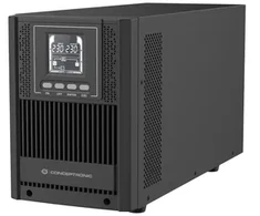 UPS Conceptronic Conceptronic ZEUS52E2K UPS maitinimo šaltinis Dvigubas konvertavimas (internetu) 2 kVA 1800 W 6 x maitinimo lizdas