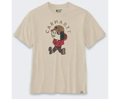 Marškinėliai Carhartt Light Jac Graphic avižų pienas