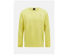 Marškinėliai mÄ™ska PEAK PERFORMANCE M Trail Longsleeve spalva ĹĽĂłĹ‚ty - M