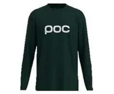 Marškinėliai POC L/S Tee žalia - XL