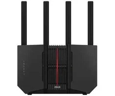 ASUS RT-BE92U belaidis maršrutizatorius 10 gigabitų eterneto trijų dažnių (2,4 GHz / 5 GHz / 6 GHz) juodas