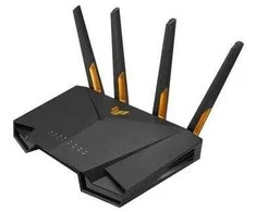 ASUS TUF Gaming AX3000 V2 belaidis maršrutizatorius Gigabit Ethernet dviejų dažnių (2,4 GHz/5 GHz) Juoda, oranžinė