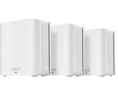 Maršrutizatorius ASUS ZenWiFi BD4 dviejų dažnių WiFi 7 Mesh 3600 Mbps, 3 vnt., du 2.5G prievadai, saugumo ir tėvų kontrolės funkcijos, išmaniųjų namų pagrindiniai SSID