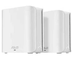 Maršrutizatorius ASUS ZenWiFi BD4 dviejų dažnių „WiFi 7 Mesh“, 3600 Mbps, 2 vnt., du 2,5 G prievadai, saugumo ir tėvų kontrolės funkcijos, išmaniųjų namų pagrindiniai SSID