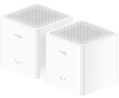 Maršrutizatorius Cudy Pl NAMŲ WI-FI MESH SISTEMA M3000S (2 vnt.) Wi-Fi 6 2,4 GHz, 5 GHz 574 Mb/s + 2402 Mb/s CUDY