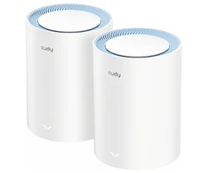 Maršrutizatorius „DOMOWY“ BEVIELIO TINKLO SISTEMA M1200 (2 RINKINYS) 2,4 GHz, 5 GHz, 300 Mb/s + 867 Mb/s CUDY