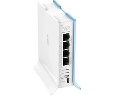 Maršrutizatorius Mikrotik RB941-2ND-TC punkt dostępowy WLAN 300 Mbit/s Mėlyna, Baltas
