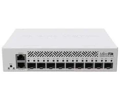 Maršrutizatorius MIKROTIK RouterBOARD debesies maršrutizatoriaus komutatorius CRS310-1G-5S-4S+IN + L5 (800MHz; 256MB RAM; 1x GLAN; 5x SFP; 4x SFP+)