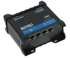 Maršrutizatorius PUNKT DOSTĘPOWY 4G LTE +ROUTER RUT951 Dual SIM 2.4 GHz 300 Mb/s Teltonika