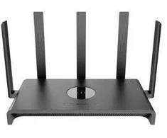 „Ruijie Networks RG-EW3000GX PRO“ belaidis maršrutizatorius, dviejų dažnių gigabito eternetas (2,4 GHz / 5 GHz), juodas