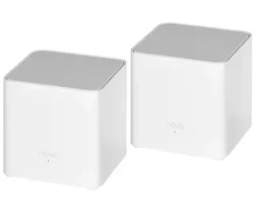 Tenda MX3 (2-PACK) mesh wi-fi system Dual-band (2.4 GHz / 5 GHz) Wi-Fi 6 (802.11ax) Baltas 1 Internal