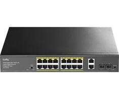 Šakotuvas 18 prievadų komutatorius CUDY GS1018PS2