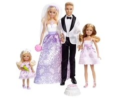 Mattel Barbie Barbė – puikus vestuvių rinkinys (JCW41)