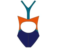 Mergaičių maudymosi kostiumėlis Aquafeel Racer Back 116