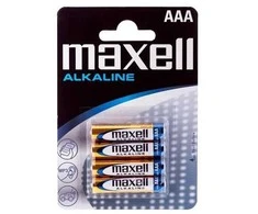 MAXELL šarminės baterijos LR03, 4 vnt.