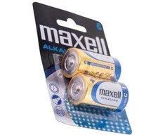 MAXELL šarminės baterijos LR14, 2 vnt.