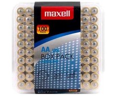 MAXELL šarminės baterijos AA LR6 100 vnt. (10x10 vnt.)