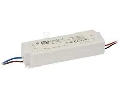 Impulsinis maitinimo šaltinis LED 12V 36W 3A IP67, Mean well, LPV-35-12