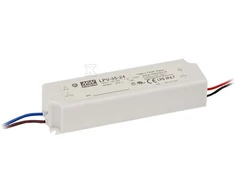 Impulsinis maitinimo šaltinis LED 12V 36W 3A IP67, Mean well, LPV-35-12